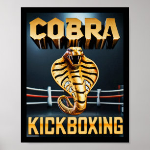 Póster Diseño de Cobra Kickboxing por Don Castillo
