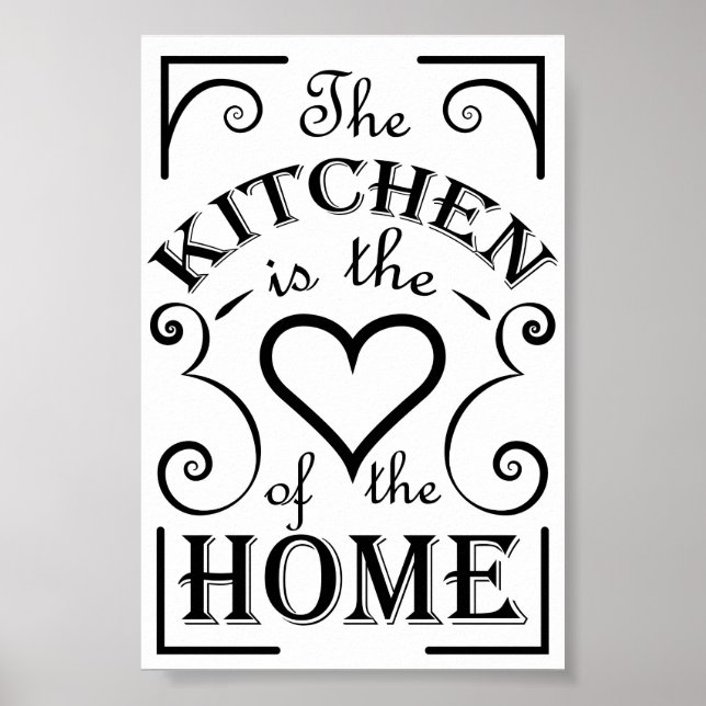 Póster diseño de cocina cotización (Frente)