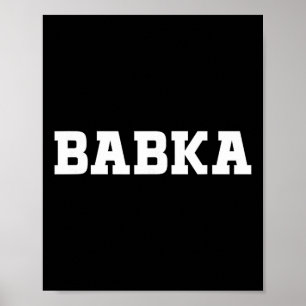 Póster Diseño de comida Bybka para hombres mujeres niños