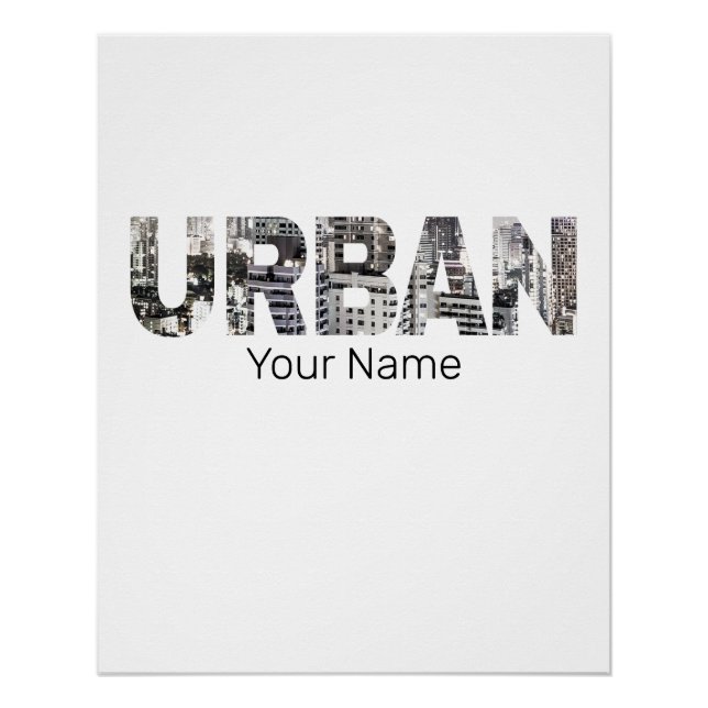 Póster Diseño de cosecha de capital urbano en urbanizació (Anverso)