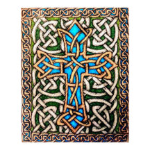 "Diseño de cruz celta" - Pluma y lápiz