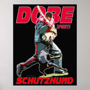 Póster Diseño de Dobe Sport Schutzhund