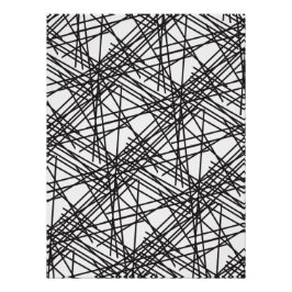 Póster Diseño de efectos de malla de línea negra