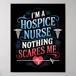 Póster Diseño De Enfermeras De Hospicio Para Enfermería D
