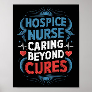 Póster Diseño De Enfermería De Hospicio Para Enfermeras D