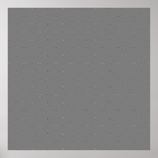 Póster Diseño de espiral gris. Un diseño moderno divertid