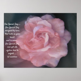 Póster DISEÑO DE ESTILO POSTER ROMÁNTICO boda