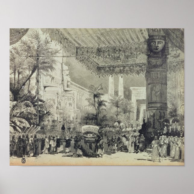 Póster Diseño de etapa para el acto final (Frente)