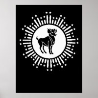 Diseño de explosión estelar cósmica del signo zodi