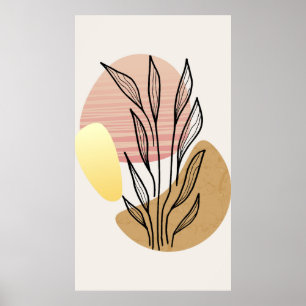Póster diseño de fondo de moda 