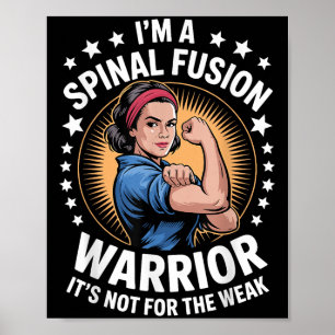Póster Diseño De Fusión De Snal Para Mujeres Chicas Lumba