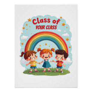 Póster Diseño De Habitaciones De Clase personalizado Para