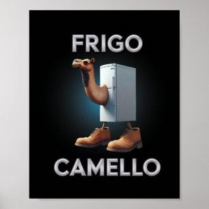 Póster Diseño de humor impulsado por pasta Italian Brainr