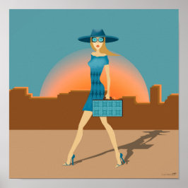 Póster Diseño de la colección Roseplatine®