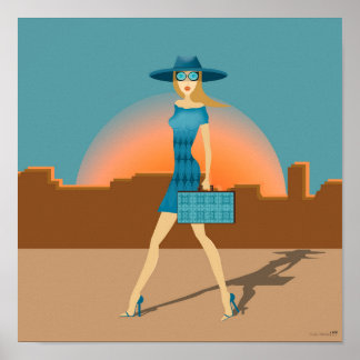 Póster Diseño de la colección Roseplatine®