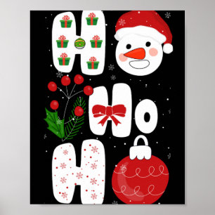 Póster Diseño de Magia de Invierno Retro Invierno Navidad