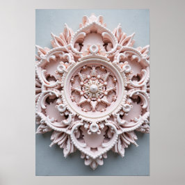 Póster Diseño de Mandala