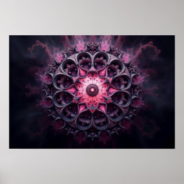 Póster Diseño de Mandala