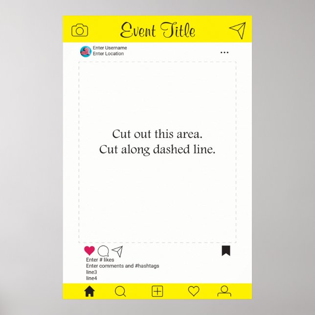 Póster Diseño de medios sociales del Poster de tramas de  (Frente)