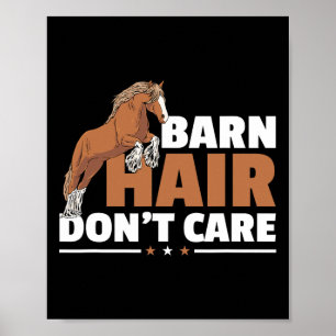 Póster Diseño De Meme De Caballo Borrador Para Un Pie De 