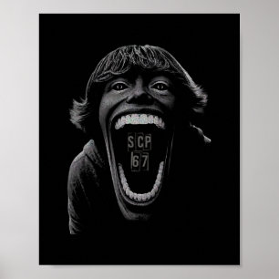 Póster Diseño de meme Scp 67 Seis Siete 6 7 6 7 1