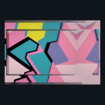 Póster Diseño de Memphis agrupado<br><div class="desc">Memphis Design agrupado. 2023,  Ken Gage. Arte digital: surrealismo pop,  abstracto.</div>