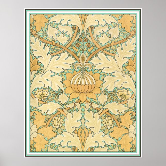 Póster Diseño de Morris (Frente)