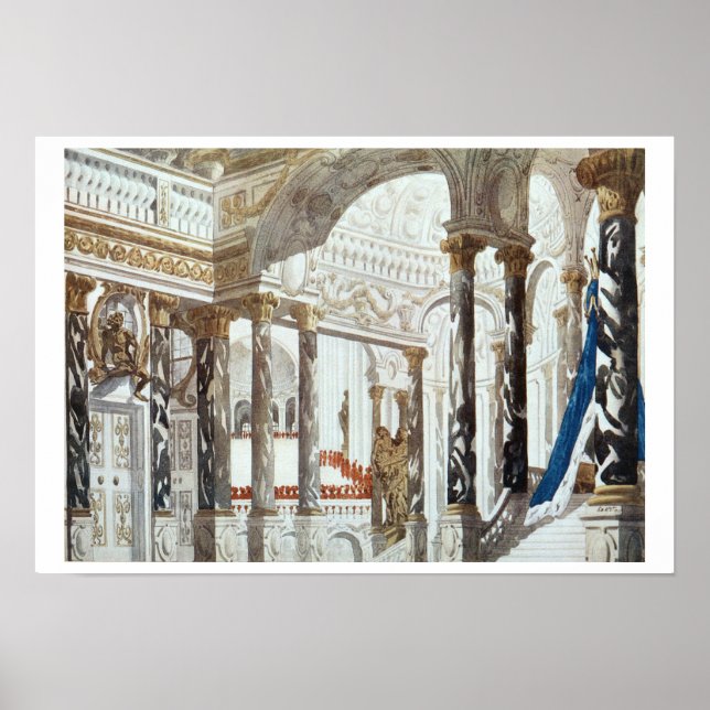 Póster Diseño de paisajes para el bautismo, de Sleeping B (Frente)