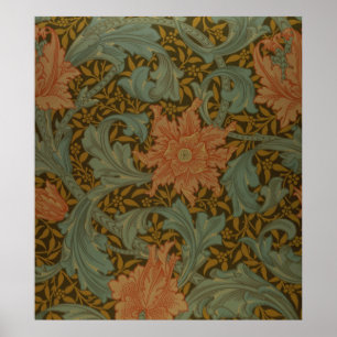 Póster Diseño de papel tapiz "Single Stem"