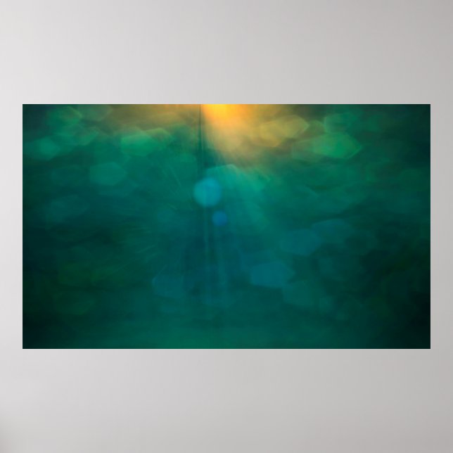 Póster diseño de patrón de fondo de fondo (Frente)