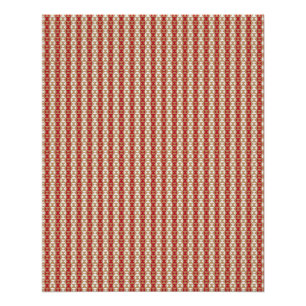 Póster Diseño de patrón de franja del desierto boho