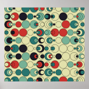 Póster Diseño de patrón geométrico abstracto sin fisuras.