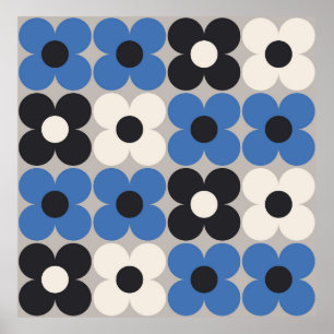 Póster Diseño de patrones florales sin fisuras. Estilo es