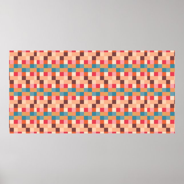 Póster Diseño de patrones modernos (Frente)
