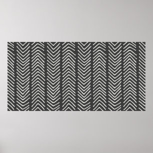 Póster diseño de patrones sin fisuras dibujado a mano. Il