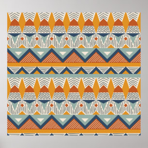 Póster Diseño de patrones sin inconvenientes de estilo na