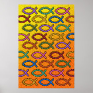 PÓSTER DISEÑO DE PESCADO DE JESUS