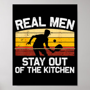 Póster Diseño de Pickleball para hombres y chicos Pickle