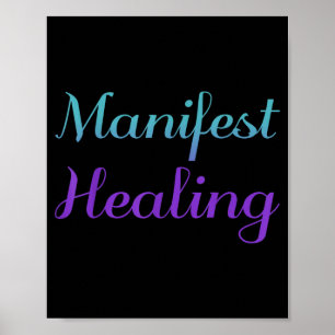 Póster Diseño de Prevención del Suicidio de Manifest Heal