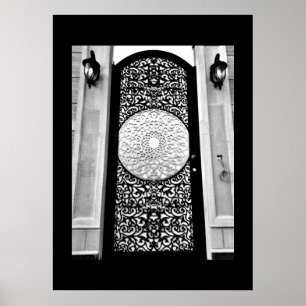 Póster Diseño de puerta
