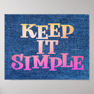 Póster Diseño de Recuperación Simple