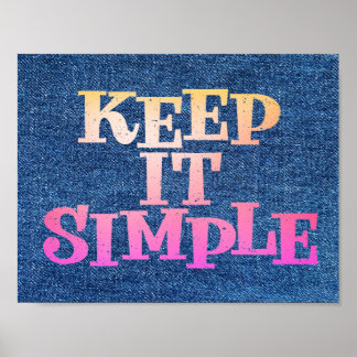 Póster Diseño de Recuperación Simple