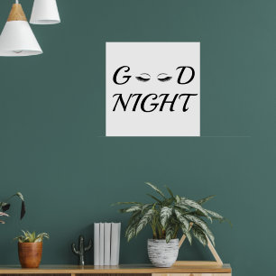 Póster Diseño de Relajación Feminiana por Buenas Noches