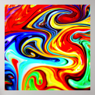 Póster Diseño de Sinfonía en Color Resumen