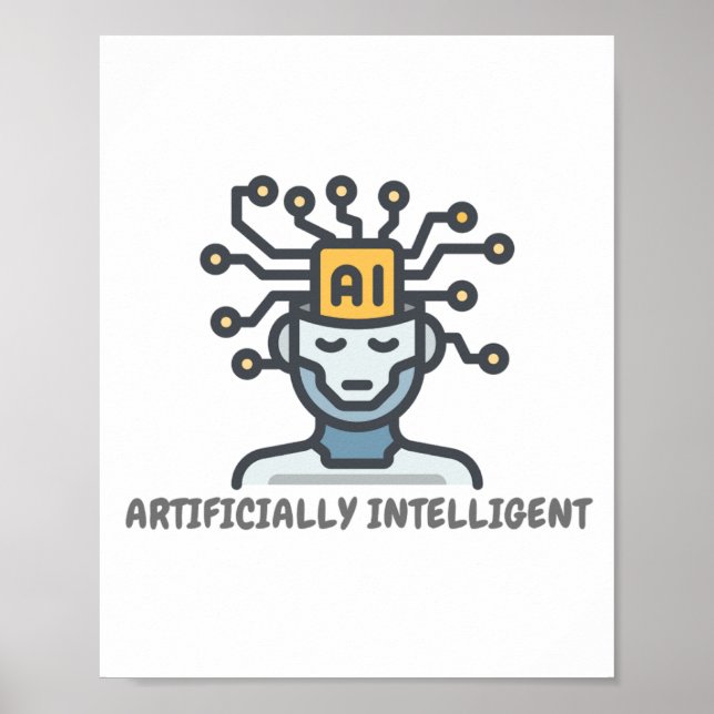 Póster Diseño de texto inteligente (Frente)