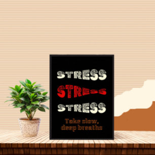 Póster Diseño de texto motivador