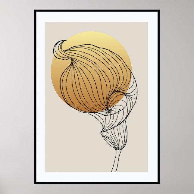 Póster Diseño de textura brillante (Frente)