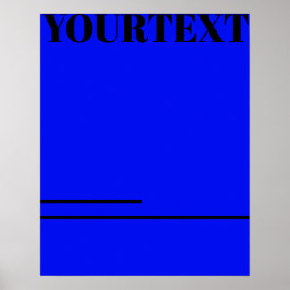 Póster diseño de tipografía personalizado minimalismo gen
