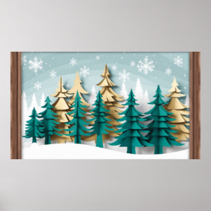 Póster Diseño de trama tv