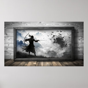 Póster Diseño de trama tv